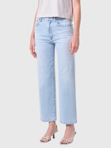 Agolde Women's Harper Crop Jean - Saint Bernard