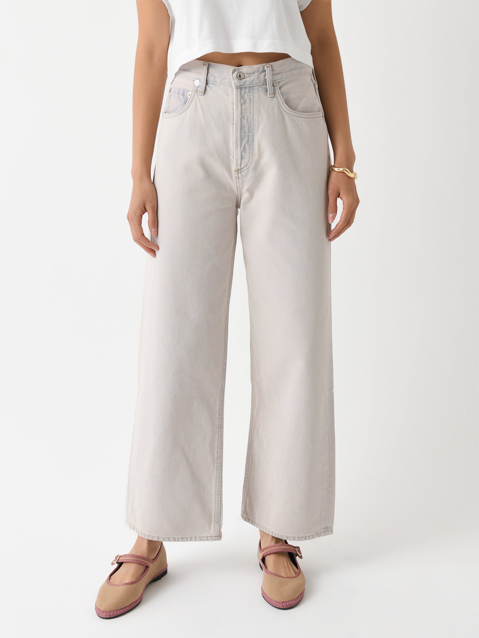 Agolde Women's Ren Jean - Saint Bernard