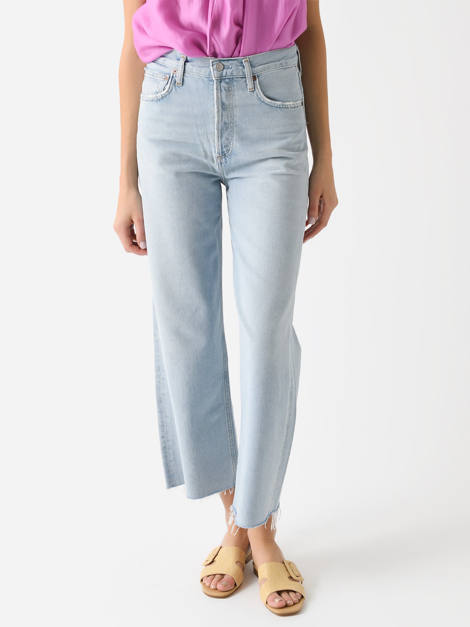 Agolde Women's Ren Jean - Saint Bernard