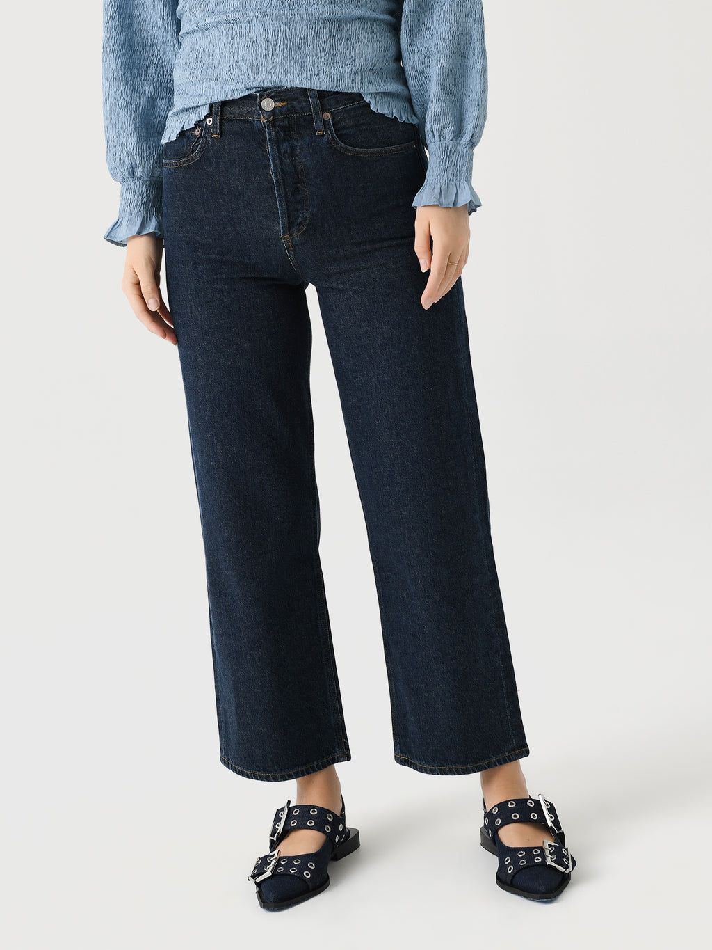 Agolde Women's Ren Jean - Saint Bernard
