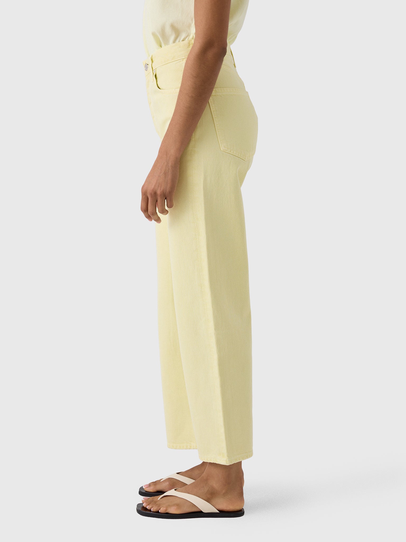 Agolde Women's Ren Wide Leg Jean - Saint Bernard
