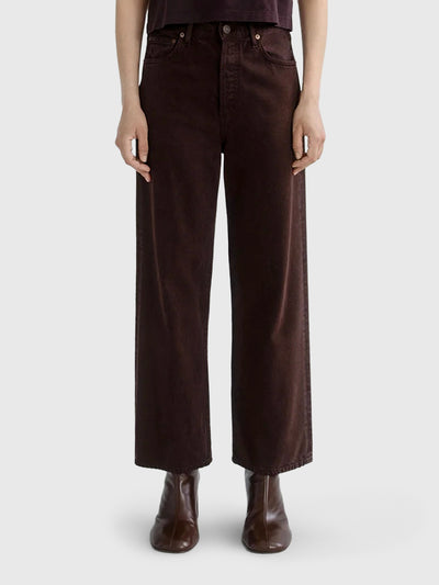 Agolde Women's Ren Wide Leg Jean - Saint Bernard