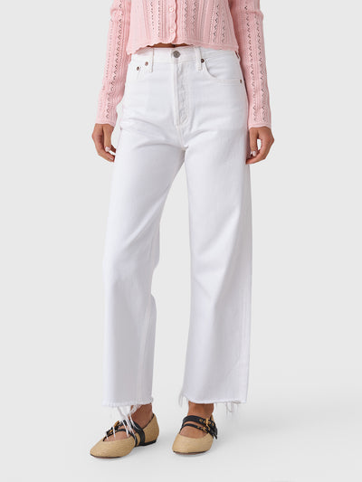 Agolde Women's Ren Wide Leg Jean - Saint Bernard