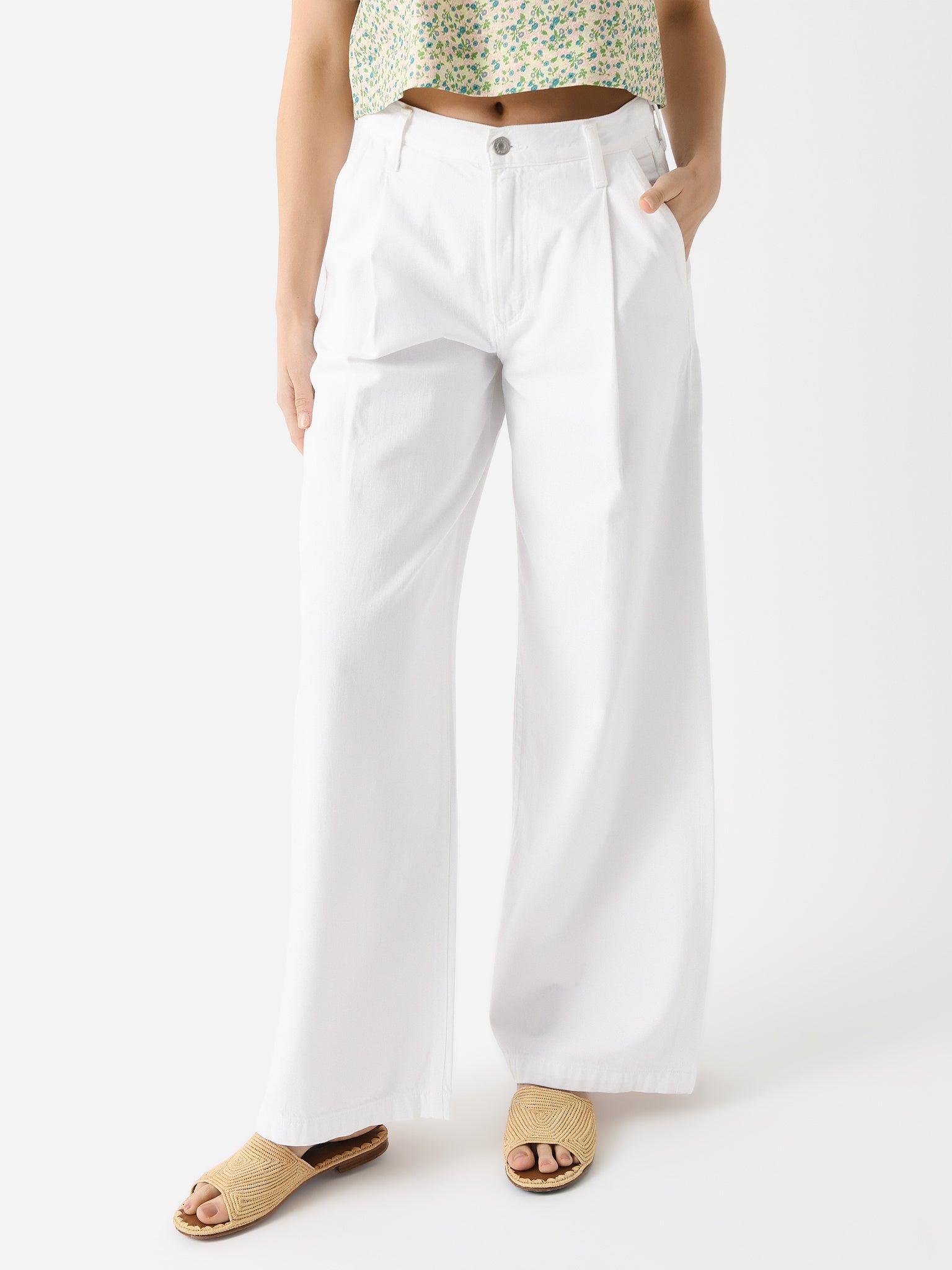 Agolde Women's Ellis Trouser - Saint Bernard
