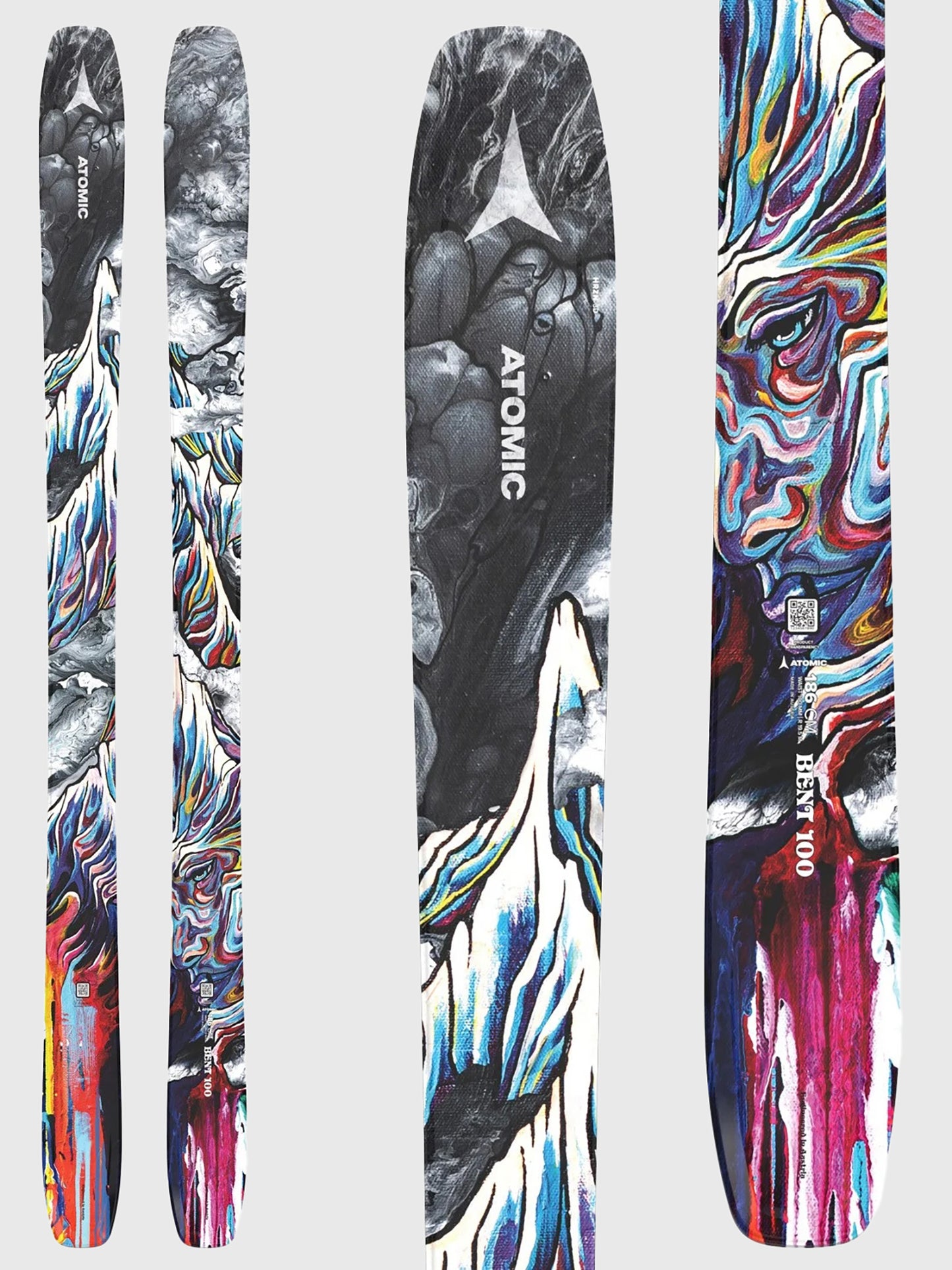 Atomic Bent 100 Men's Skis 2025 - Saint Bernard
