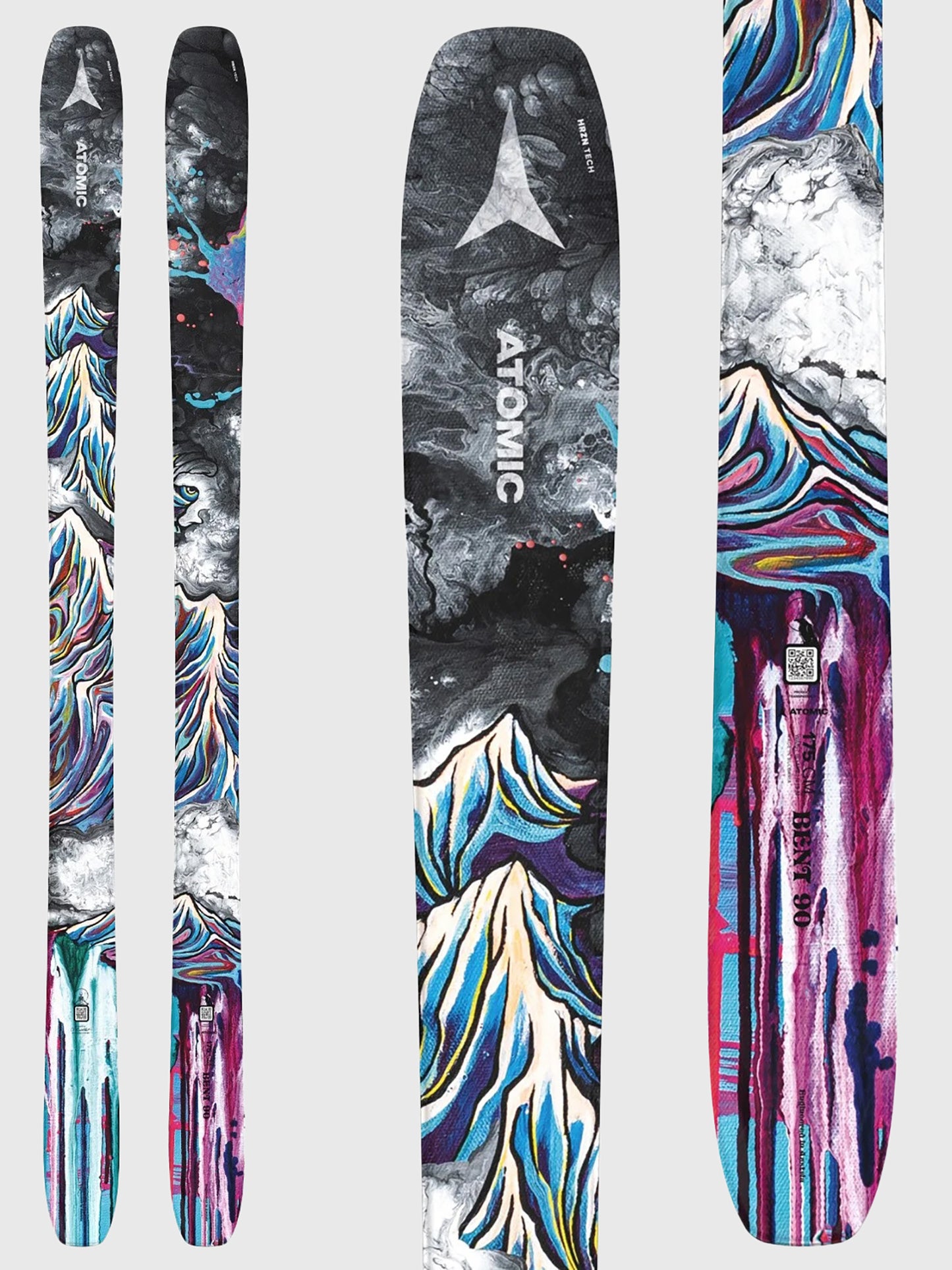 Atomic Bent 90 Men's Skis 2025 - Saint Bernard