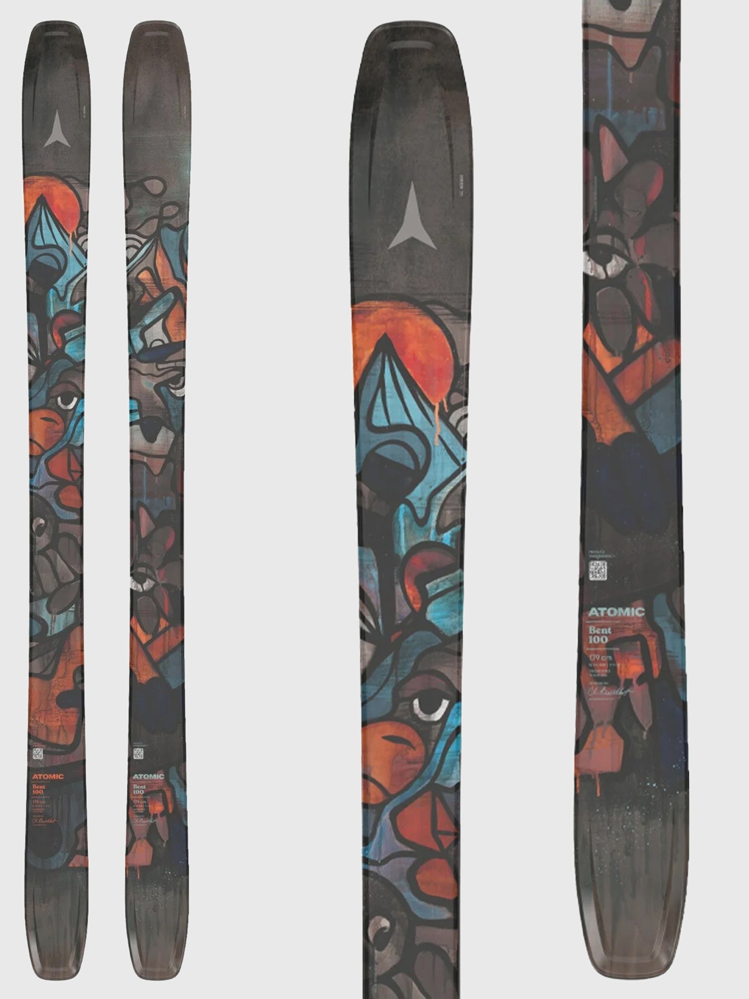 Atomic Bent 100 Men's Skis 2026 - Saint Bernard