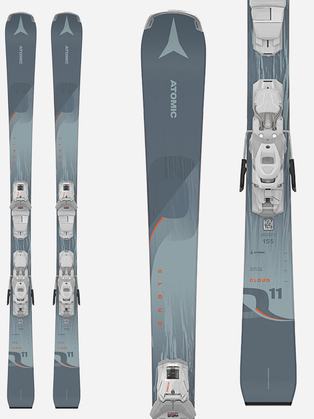 Atomic Cloud Q11 Women's Skis with M 10 GW Bindings 2023 - Saint Bernard