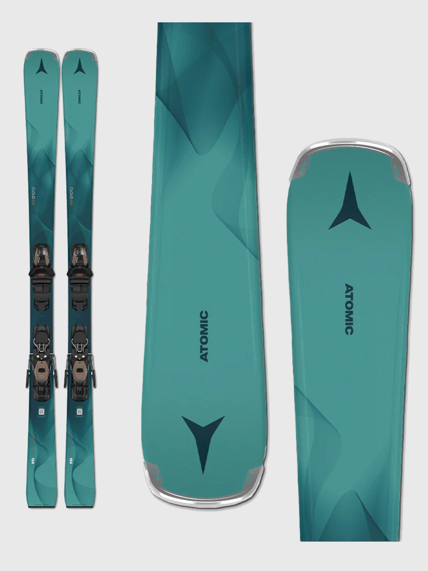 Atomic Cloud Q8 Women's Skis + M10 GW Bindings 2026 - Saint Bernard