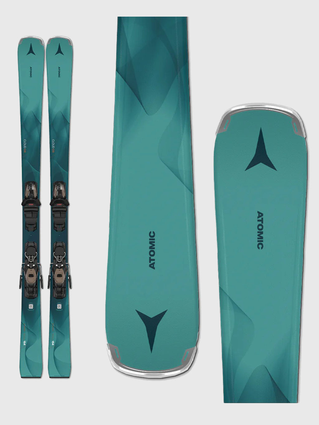 Atomic Cloud Q8 Women's Skis + M10 GW Bindings 2026 - Saint Bernard