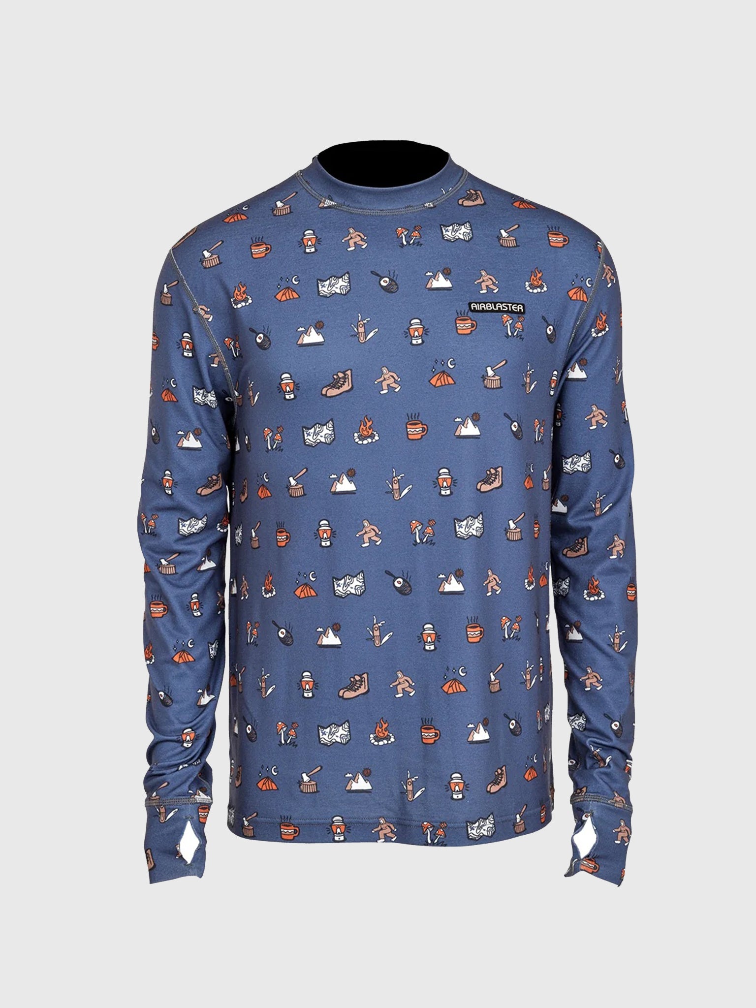 Airblaster Men's Base Layer Top - Saint Bernard