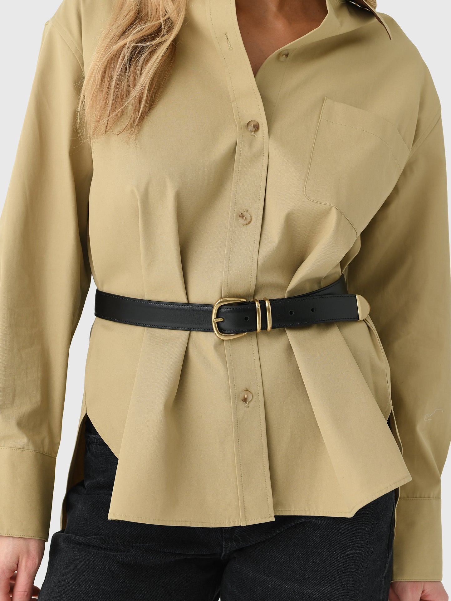 ALC Women's Carson Leather Belt - Saint Bernard