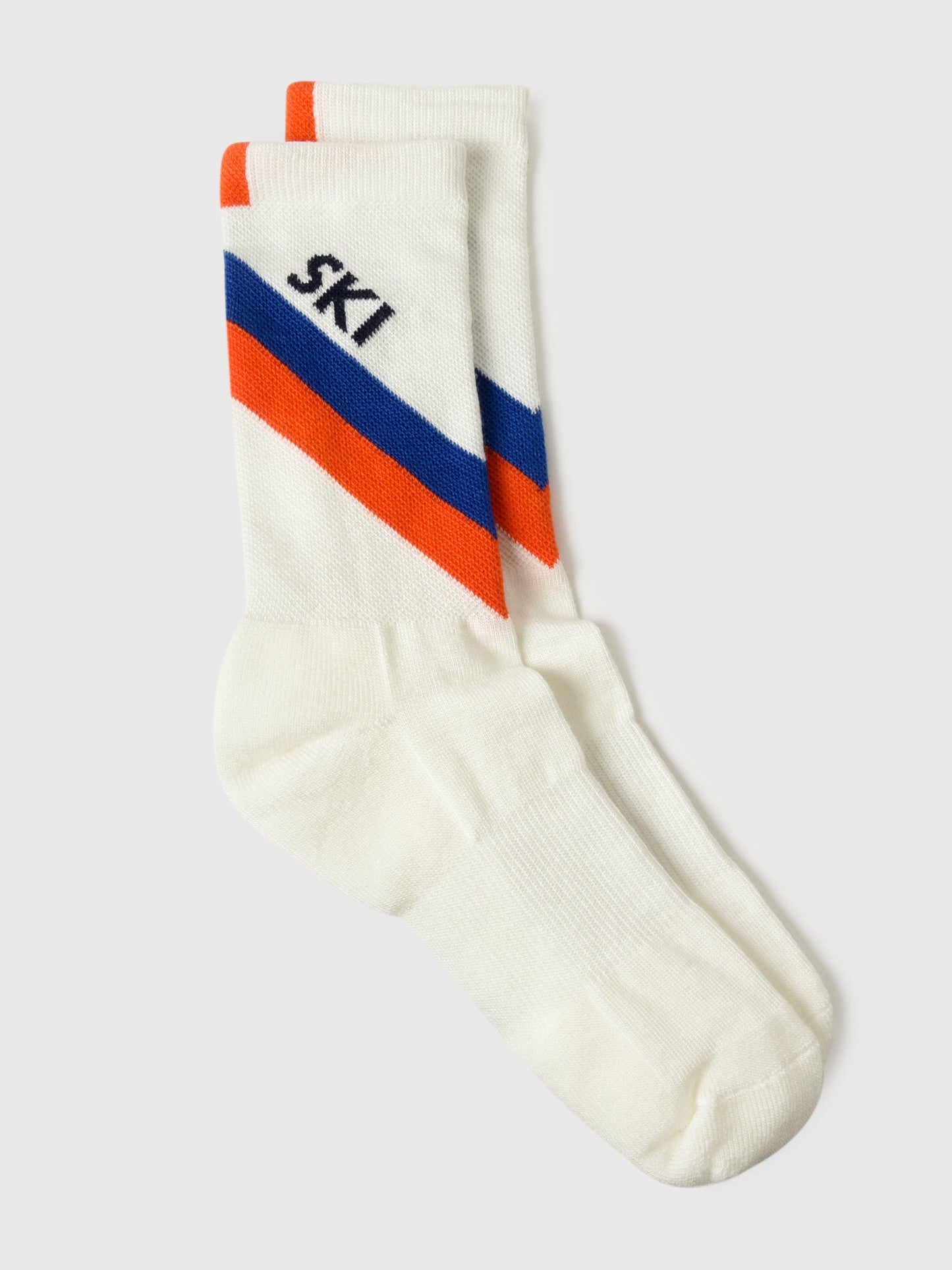 Kule Women's The Diagonal Stripe Ski Socks - Saint Bernard