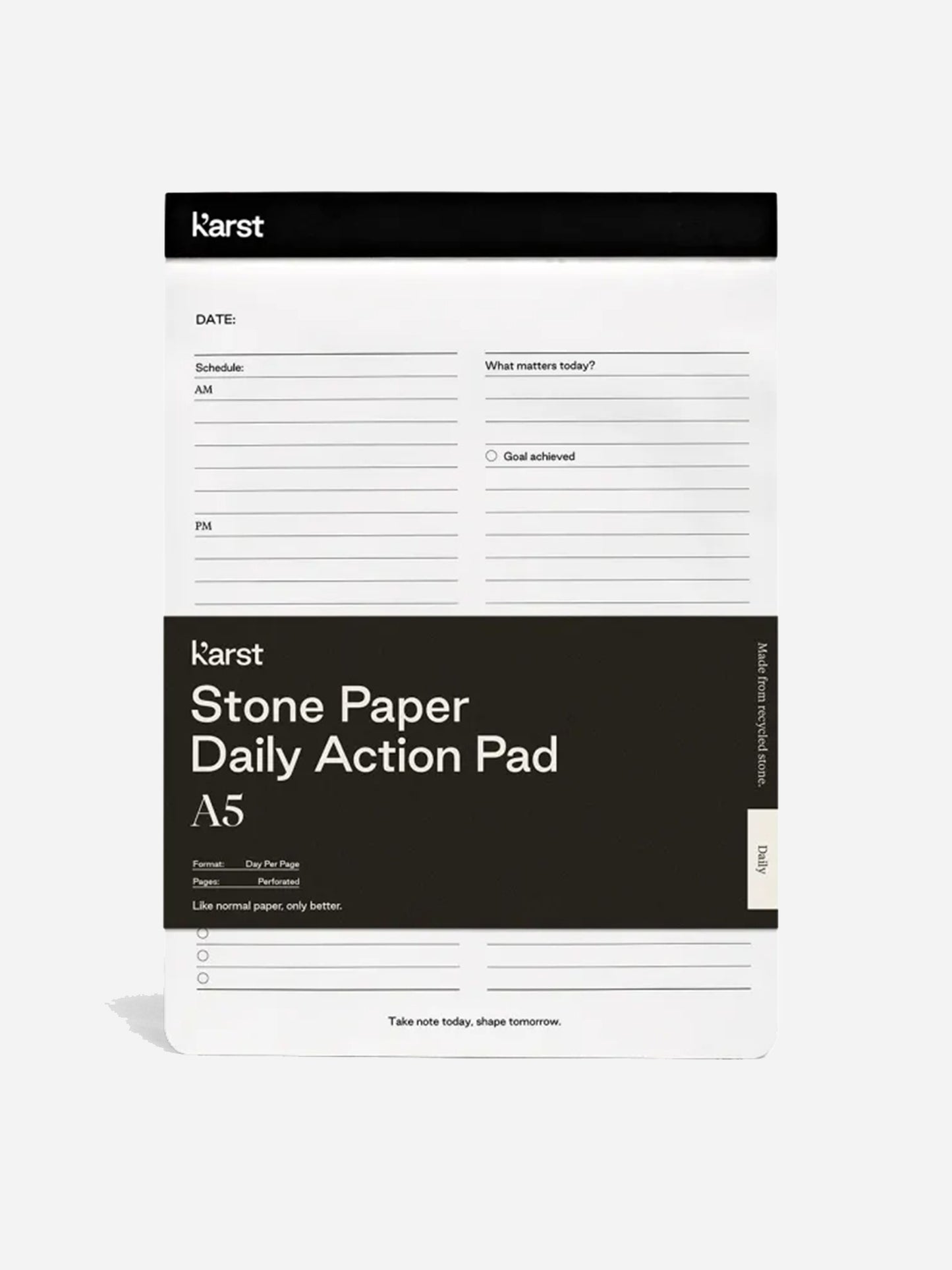 Karst Stone Paper A5 Daily Action Pad