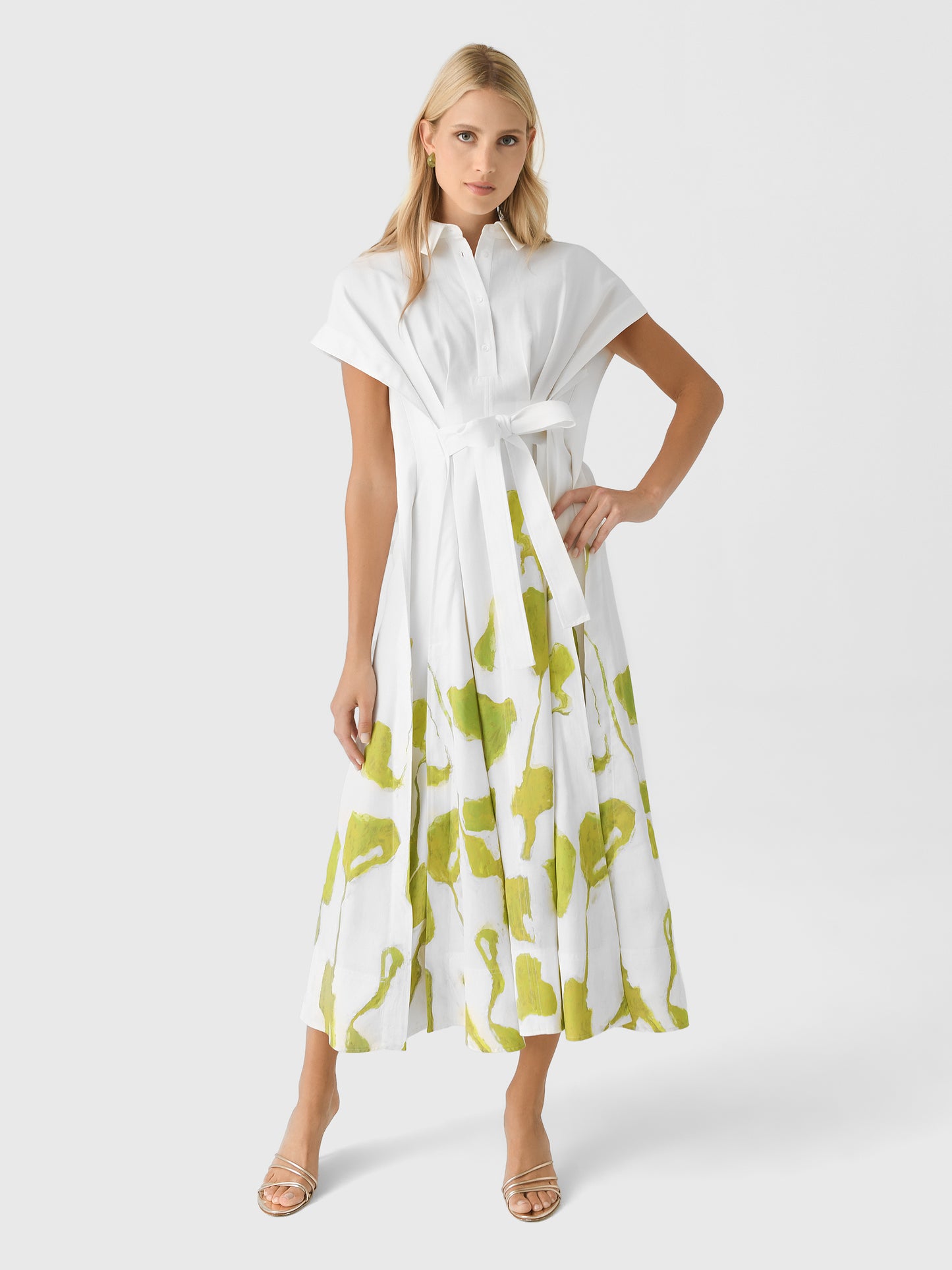 Acler Women's Wedmore Midi Dress - Saint Bernard