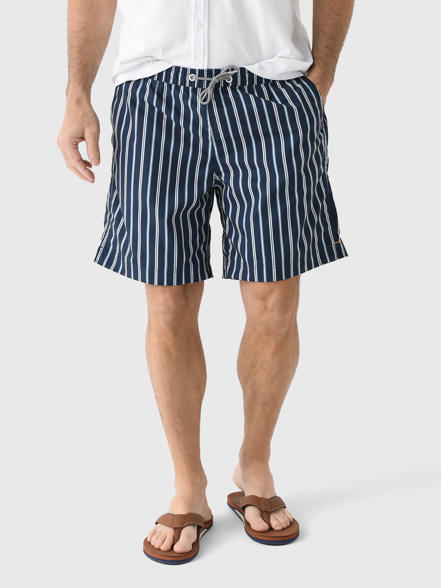 Far Afield Men's Graphic Swim Trunk - Saint Bernard