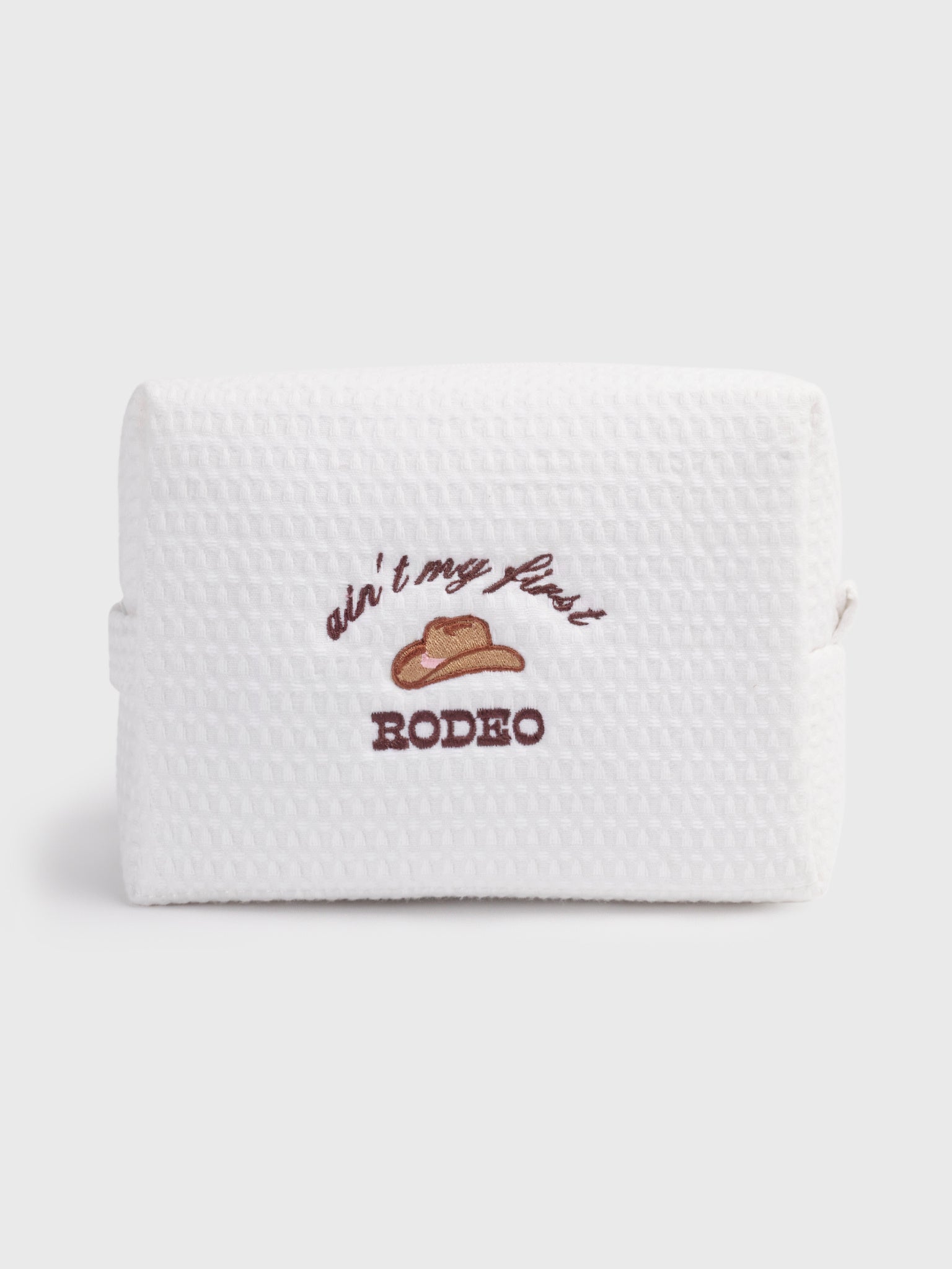 Abbode Ain't My First Rodeo Waffle Pouch - Saint Bernard