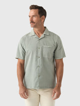 Alex Crane Men's Air Cotton Camp Shirt - Saint Bernard