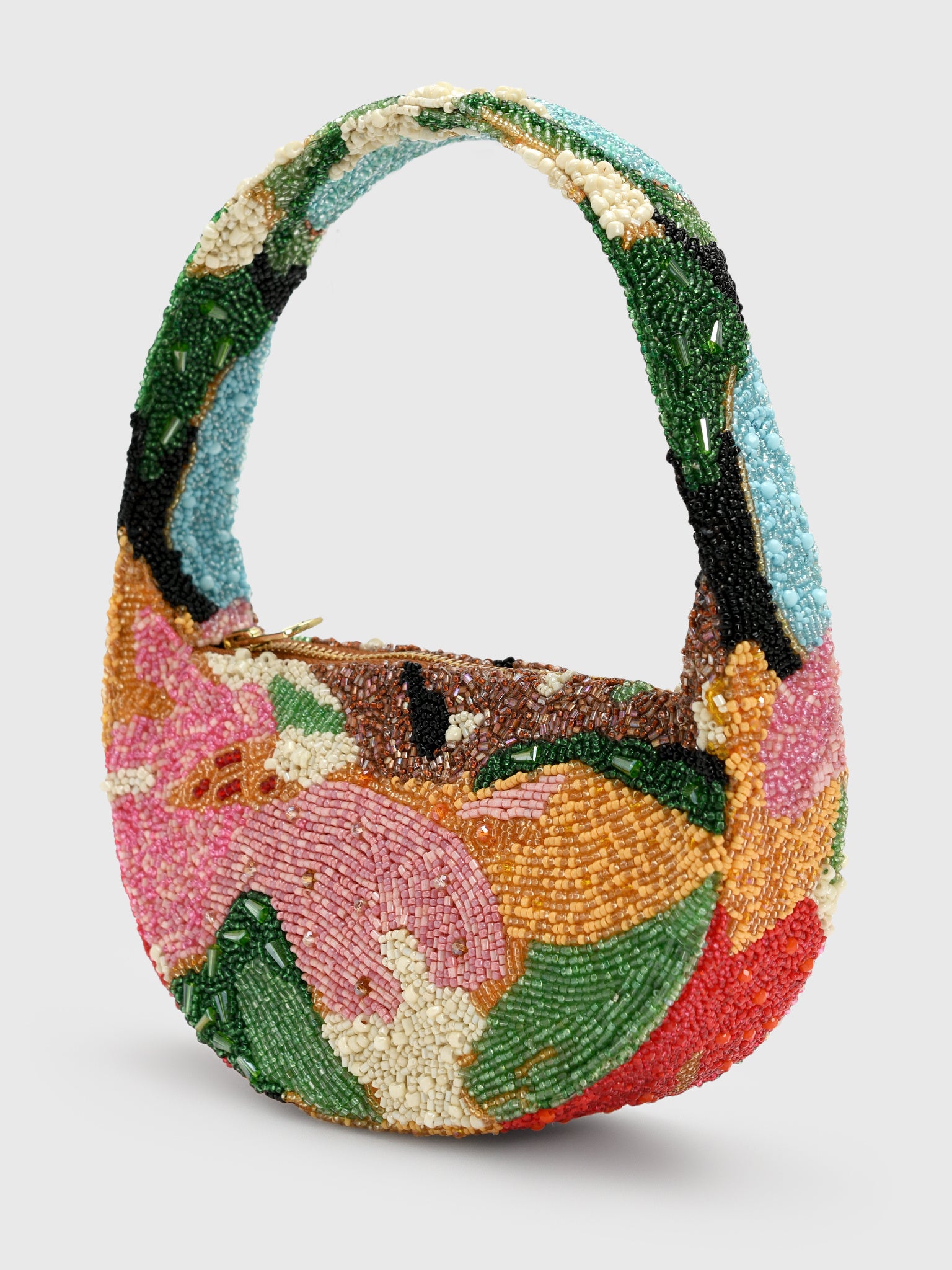 Acler Beaded Birch Bag - Saint Bernard