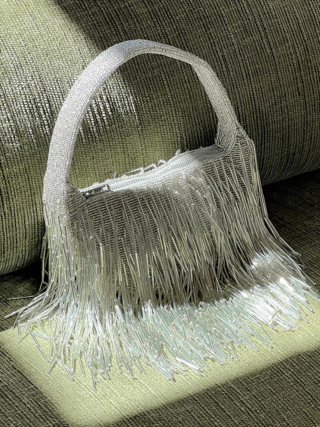 Acler Drip Birch Bag - Saint Bernard