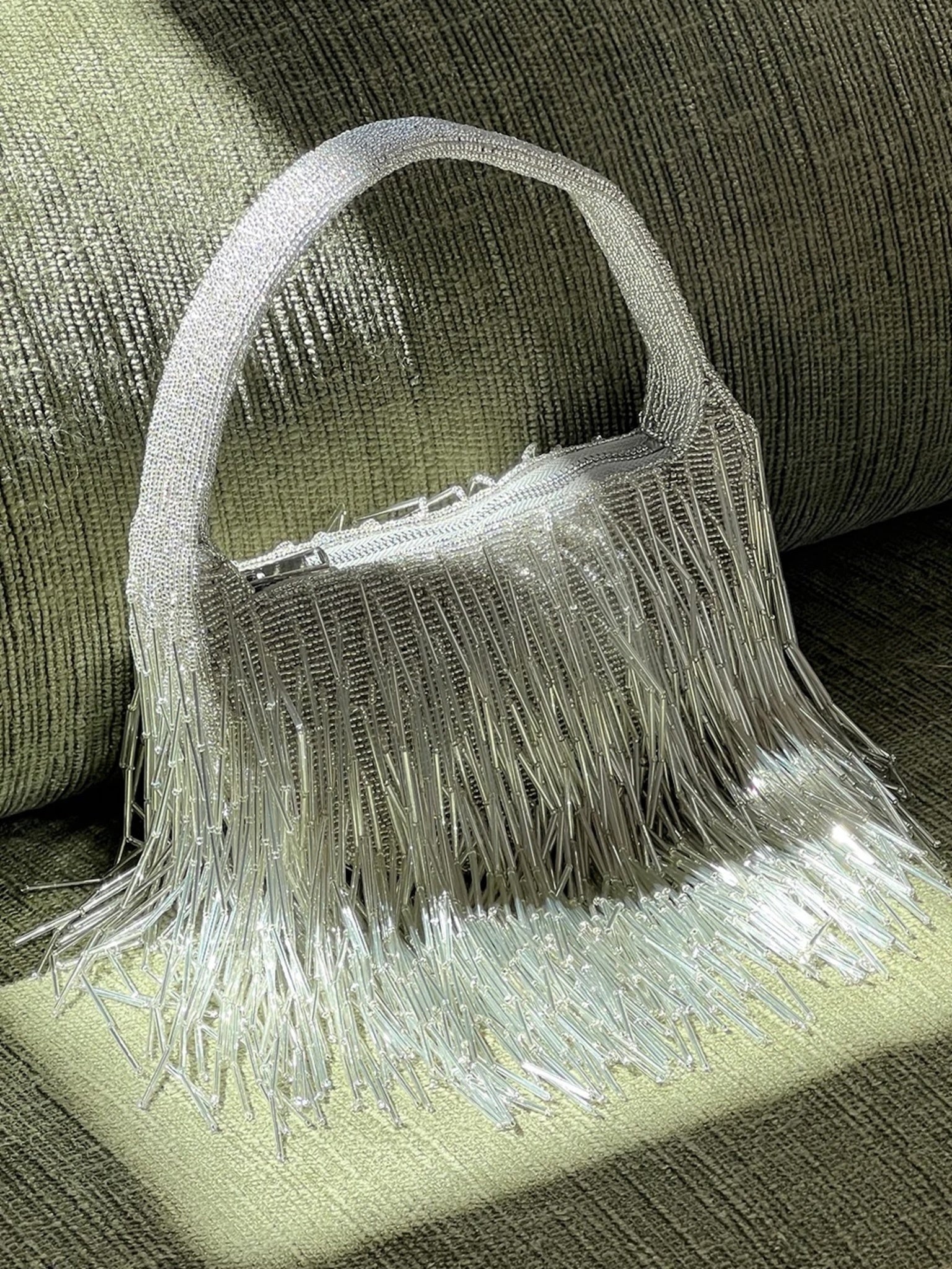 Acler Drip Birch Bag - Saint Bernard