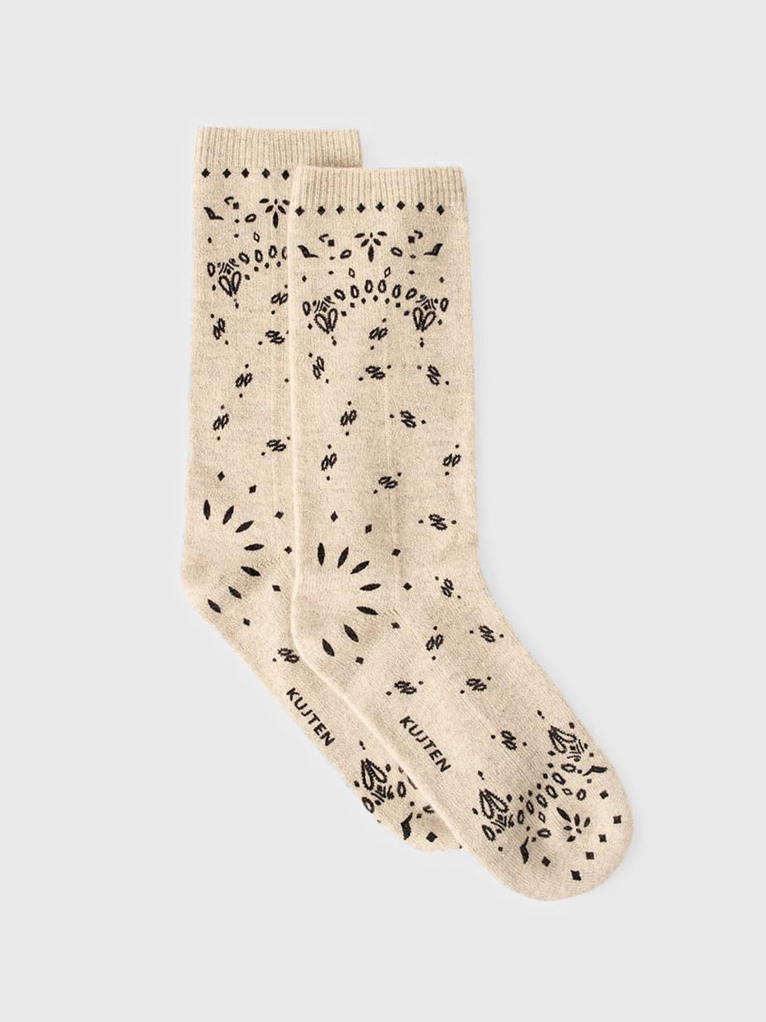 Kujten Women's Sig Bandana Socks - Saint Bernard