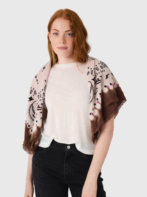Kujten Women's Hachiko Abba Bandana Scarf - Saint Bernard