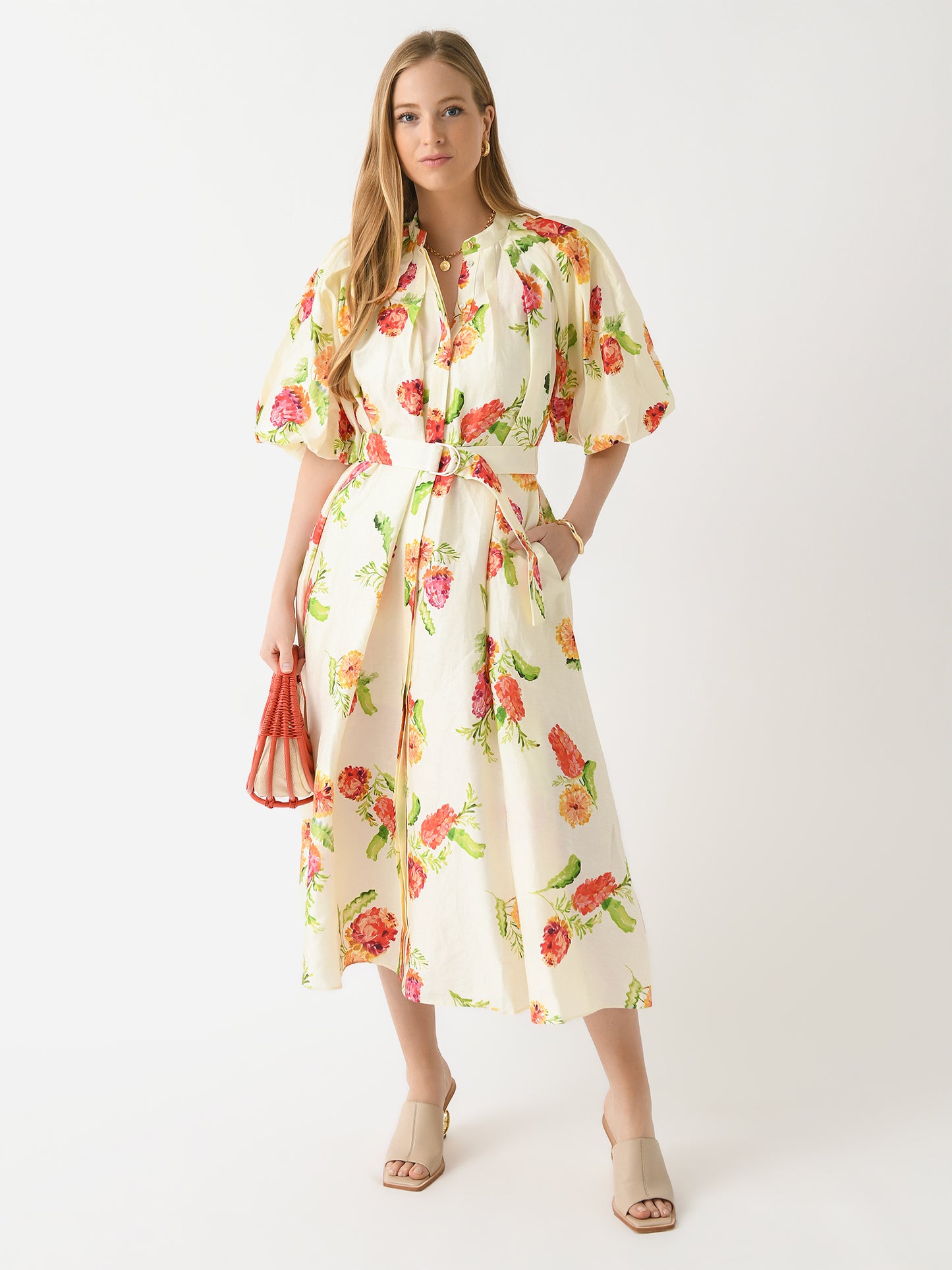 Acler Women's Cranhurst Midi Dress - Saint Bernard