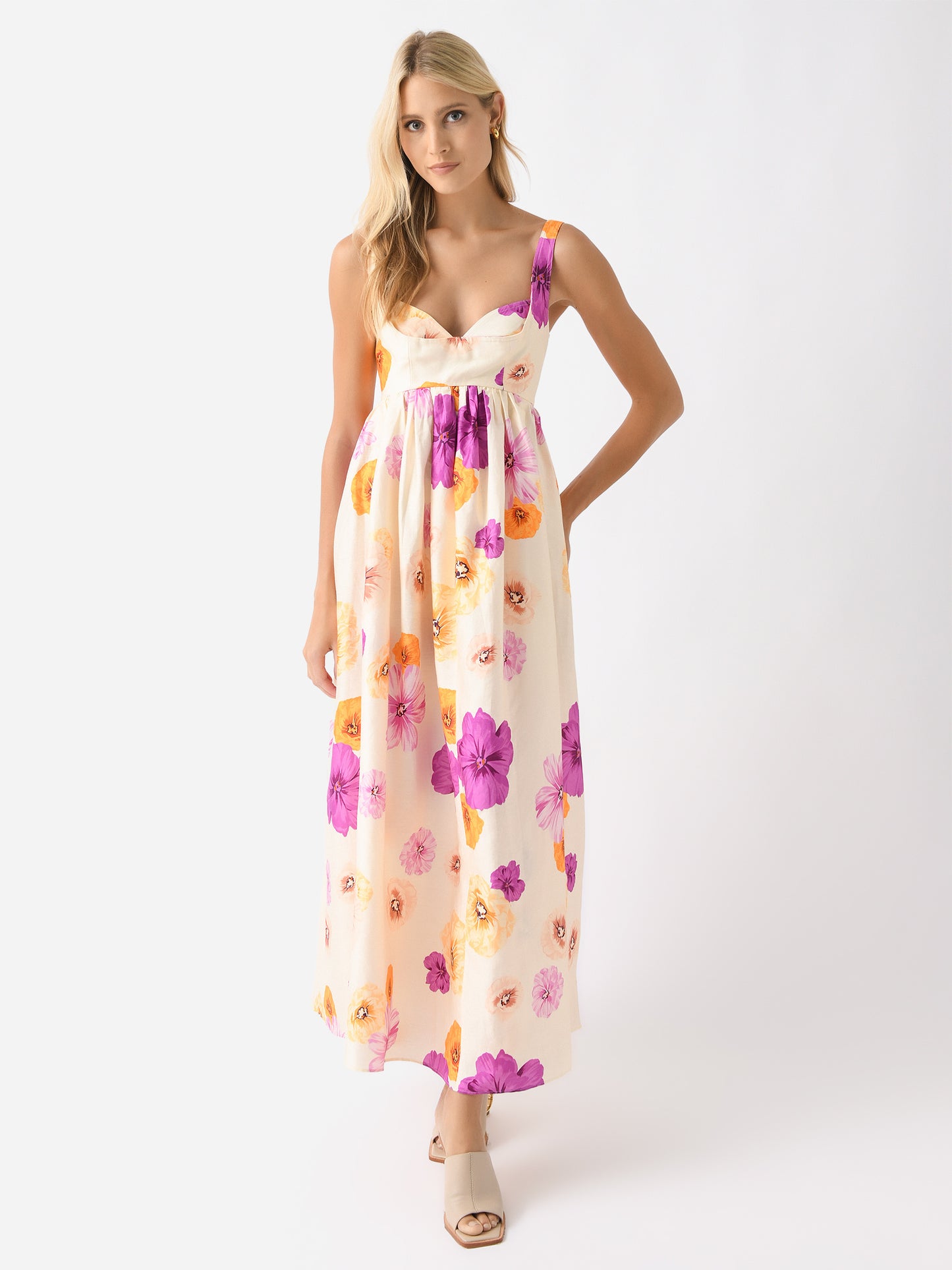 Acler Women's Sandgate Midi Dress - Saint Bernard