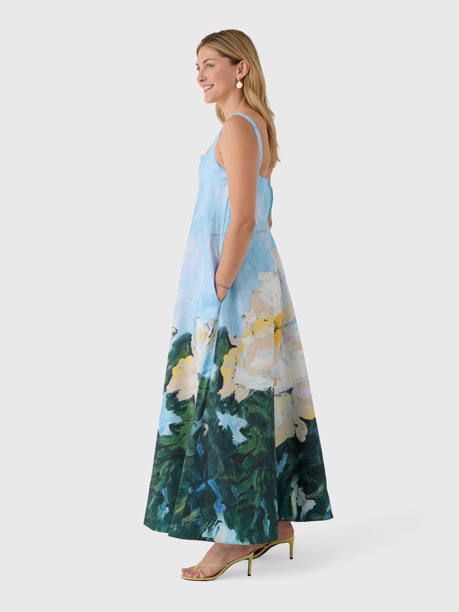 Acler Women's Eastgreen Maxi Dress - Saint Bernard