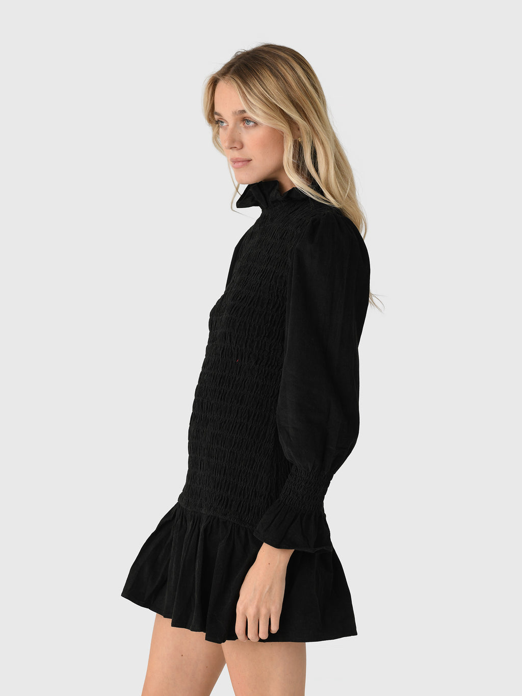 ALERIA SHORT DRESSxBLACKCORD-alt2