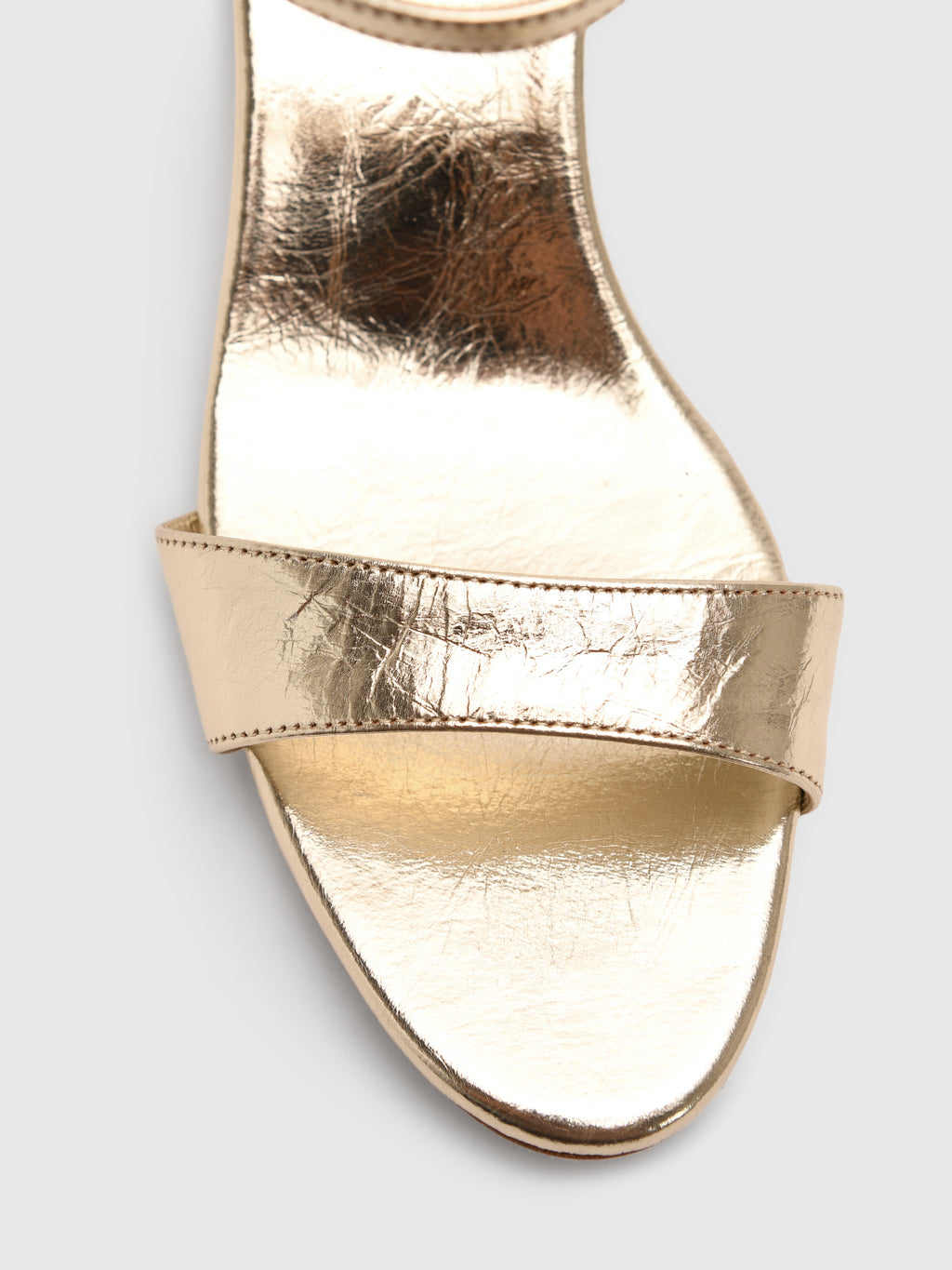 Loeffler Randall Women's Alice Leather Heel Sandal - Saint Bernard