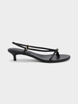 Black Suede Studio Women's Alina 35 Heel - Saint Bernard