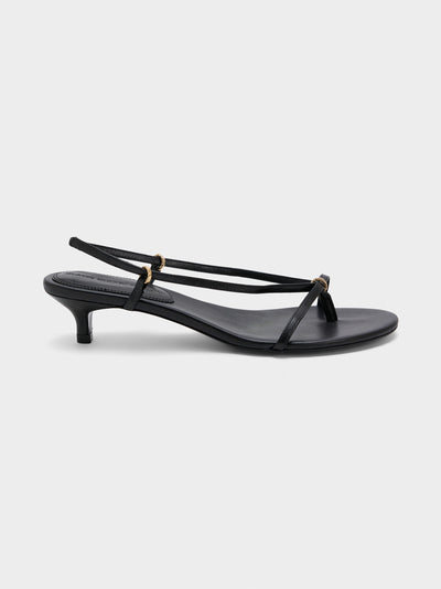 Black Suede Studio Women's Alina 35 Heel - Saint Bernard