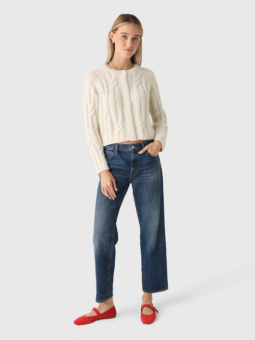 Velvet Women's Allison Cable Cardigan