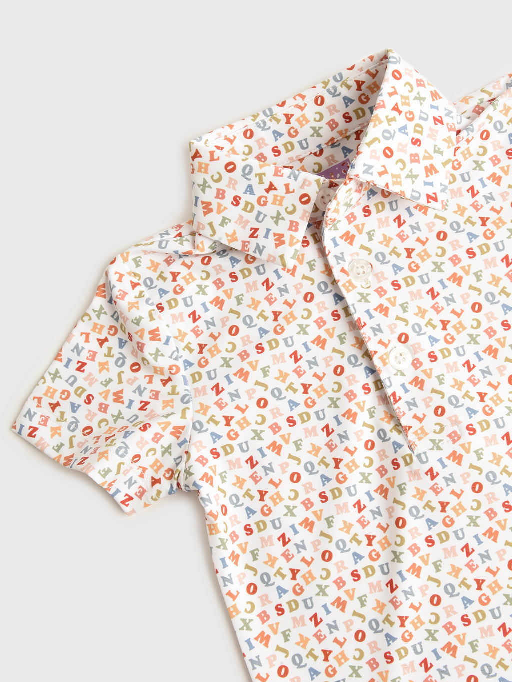 ALPHABET POLOxALPHABETPRINT-alt1