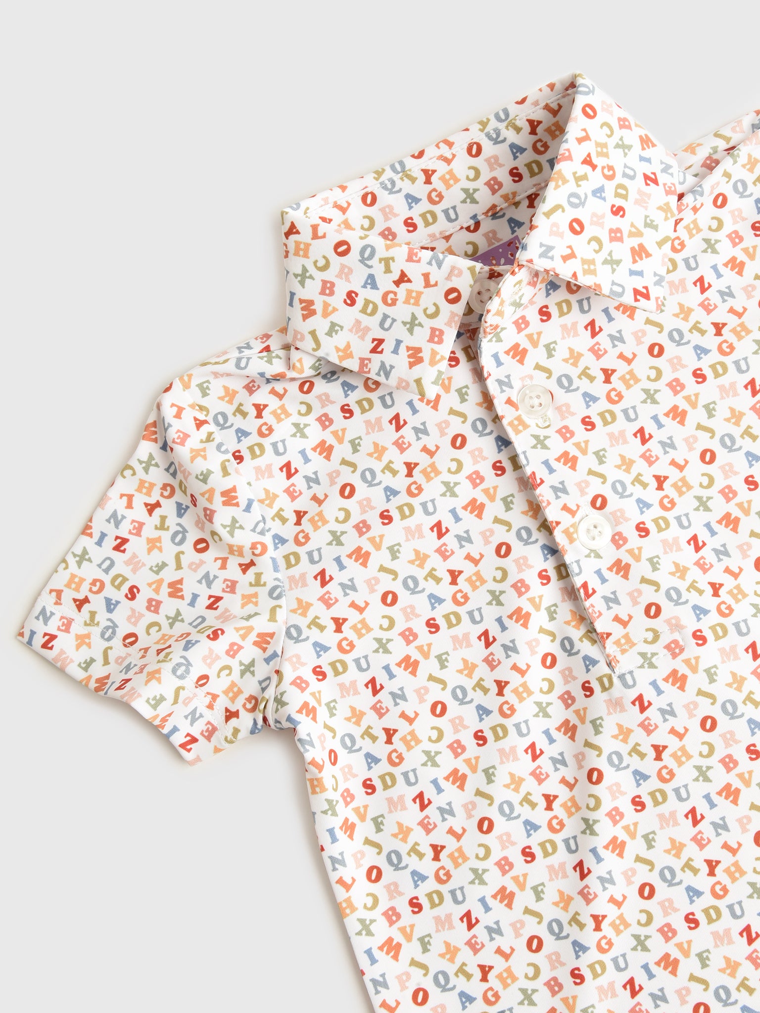 ALPHABET POLOxALPHABETPRINT-alt1