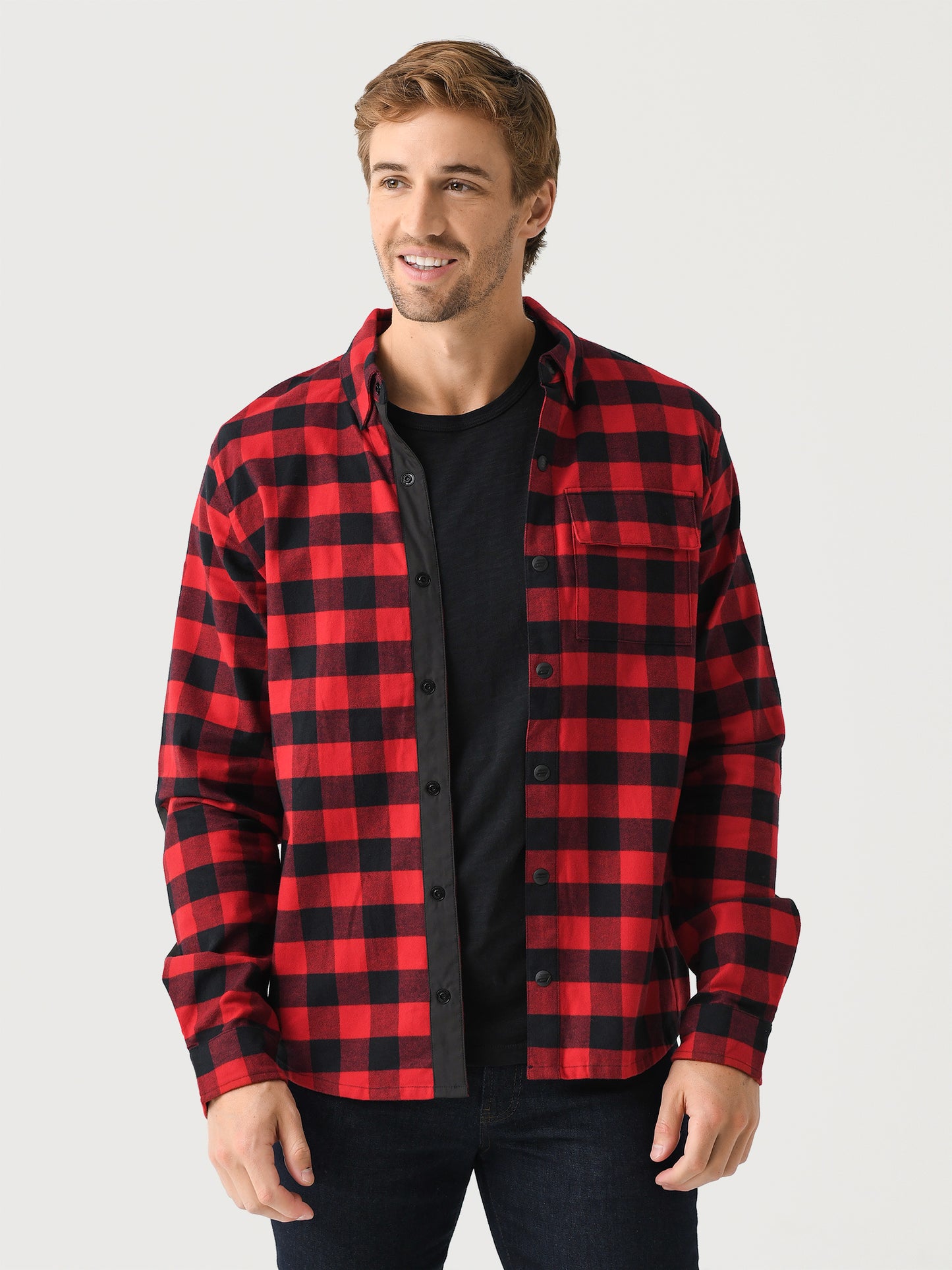 Aztech Mountain Men's Loge Peak Ski Shirt - Saint Bernard