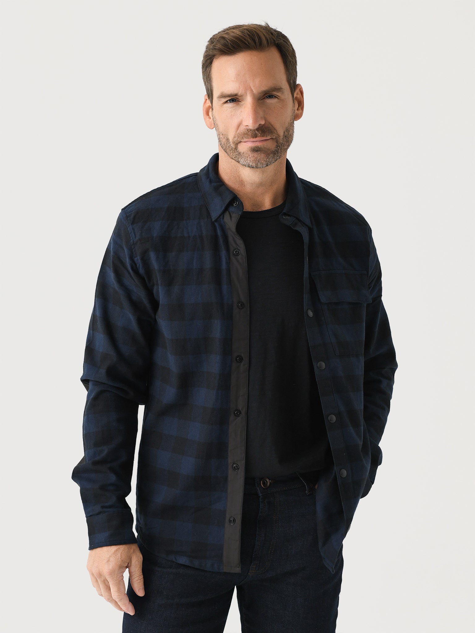 Aztech Mountain Men's Loge Peak Ski Shirt - Saint Bernard