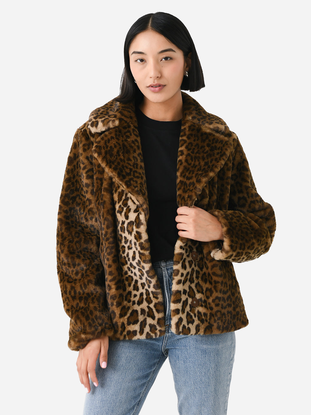 Velvet Women's Amani Faux Fur Jacket - Saint Bernard