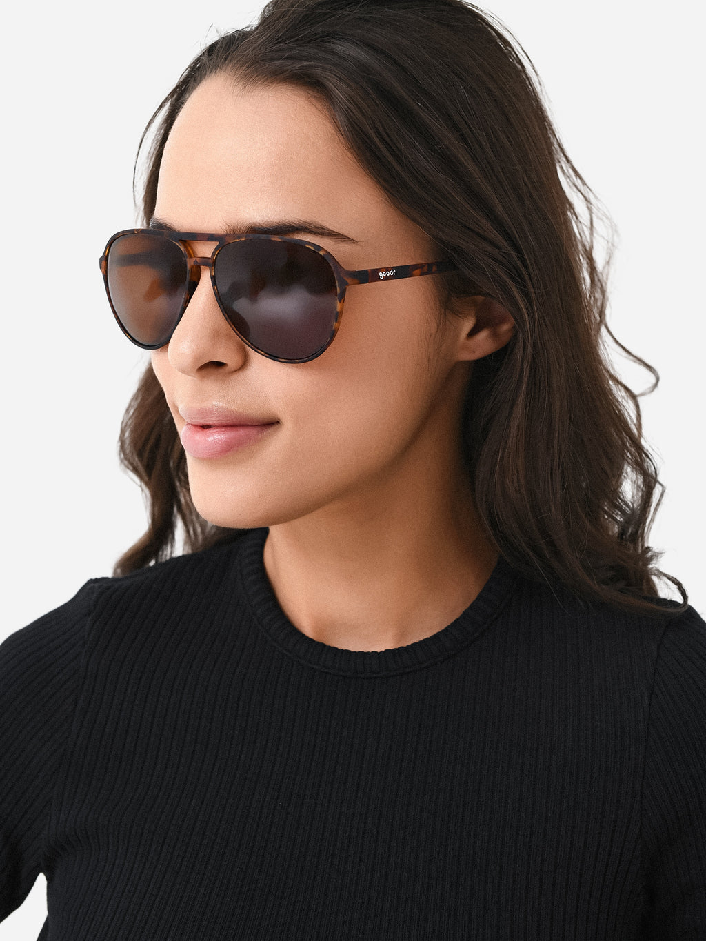 Goodr Amelia Earhart Ghosted Me Sunglasses - Saint Bernard