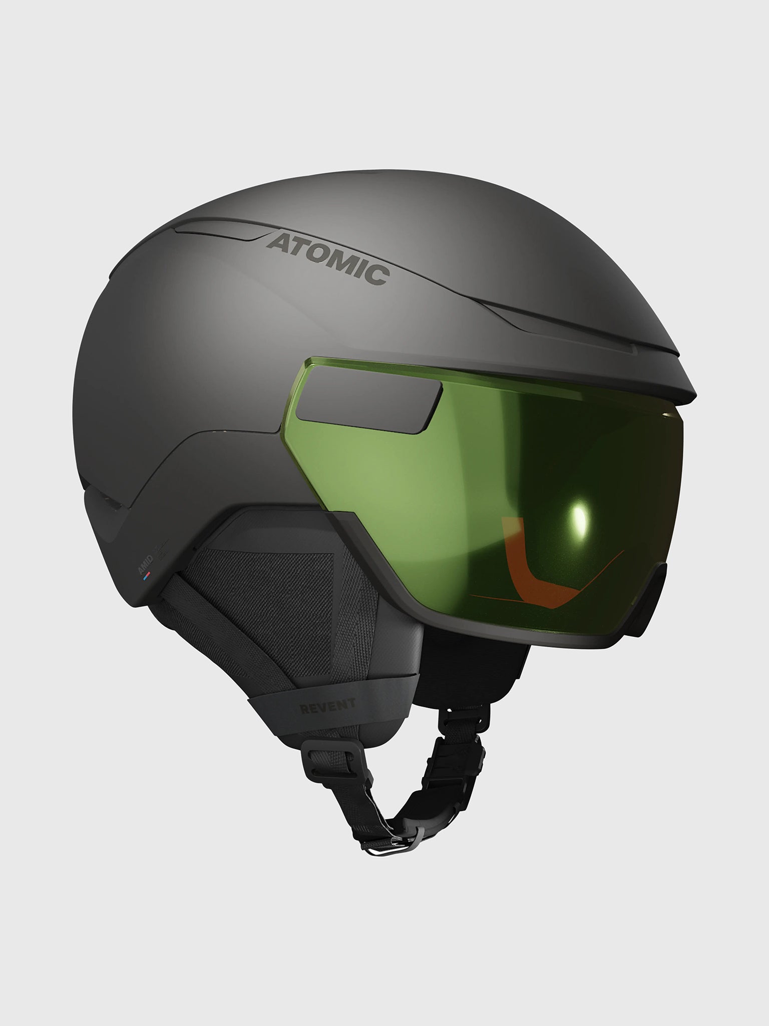 Atomic Revent GT Amid Visor HD Photo Helmet White / M