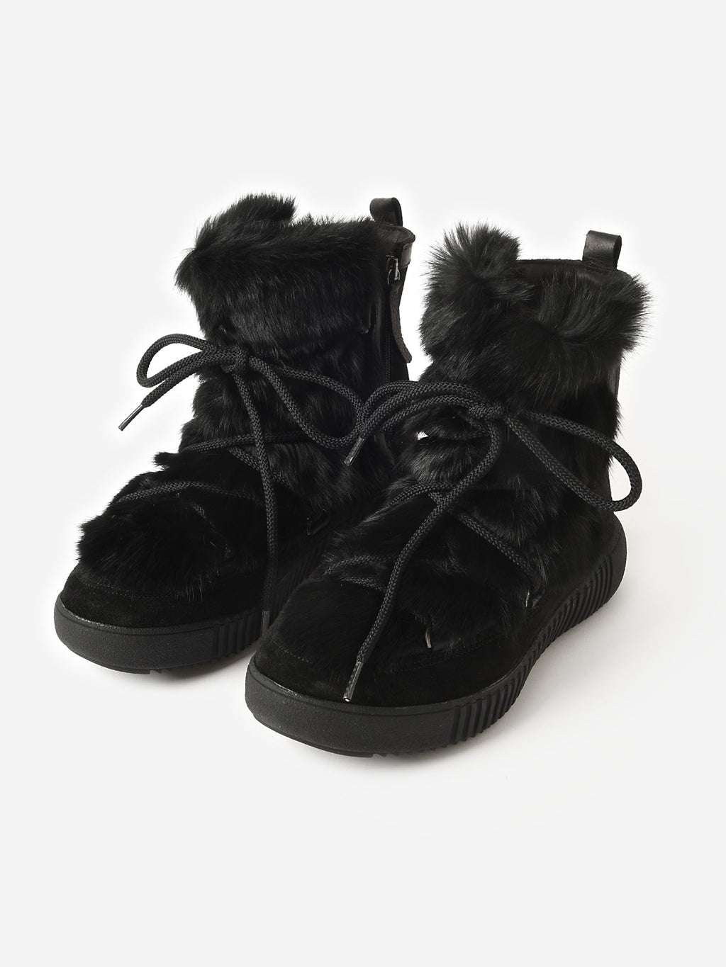 Pajar Women's Anet Zip Suede Fur Boot - Saint Bernard