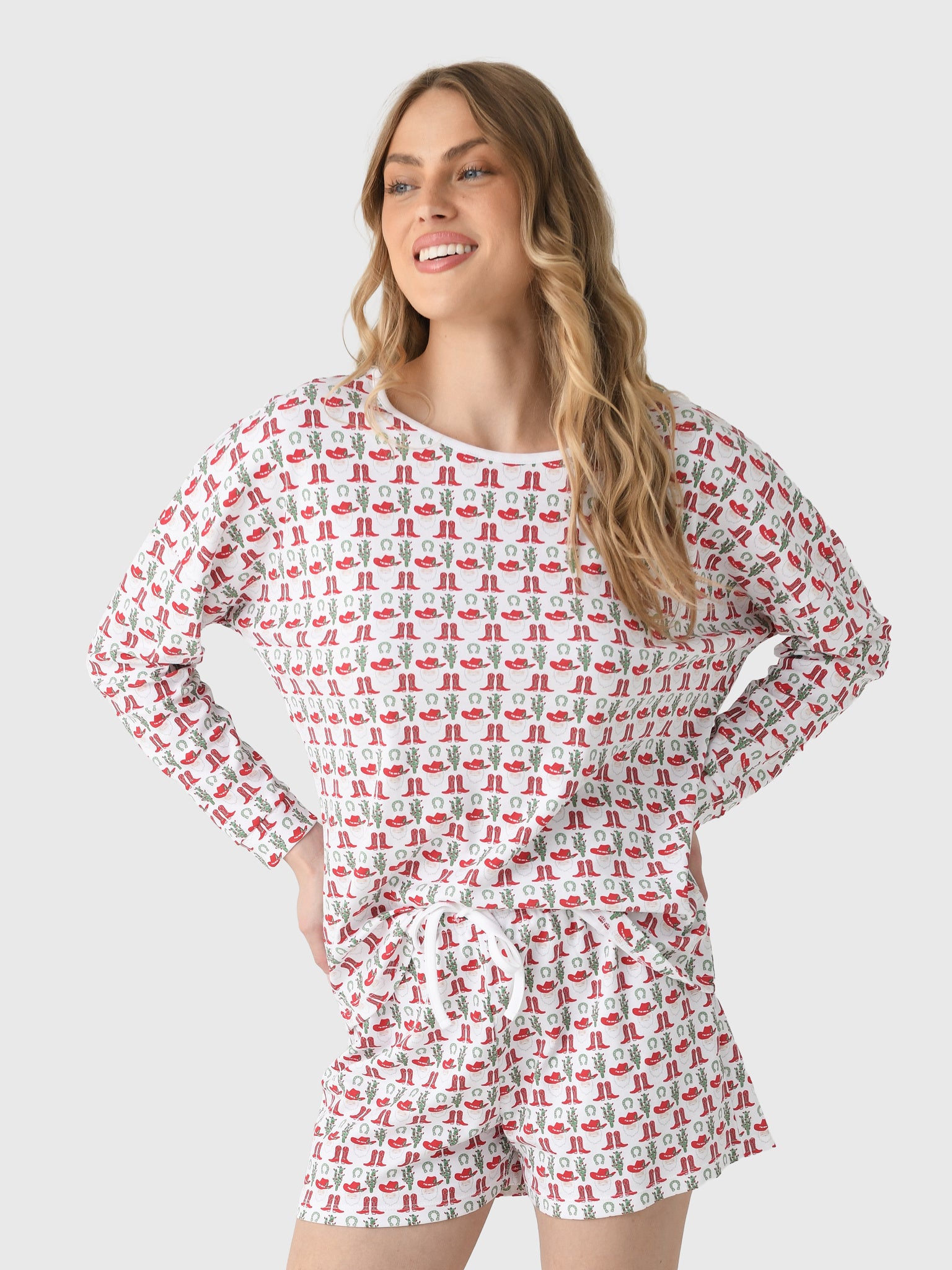 Lila And Hayes Women's Anna Pajama Set - Saint Bernard