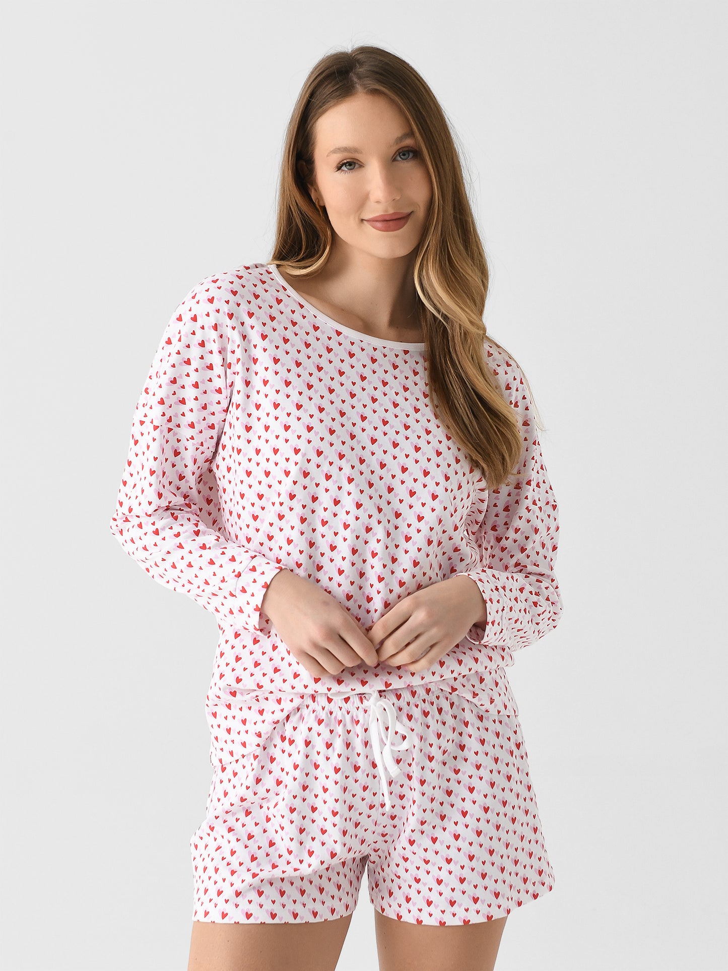 Lila And Hayes Women's Anna Pajama Set - Saint Bernard