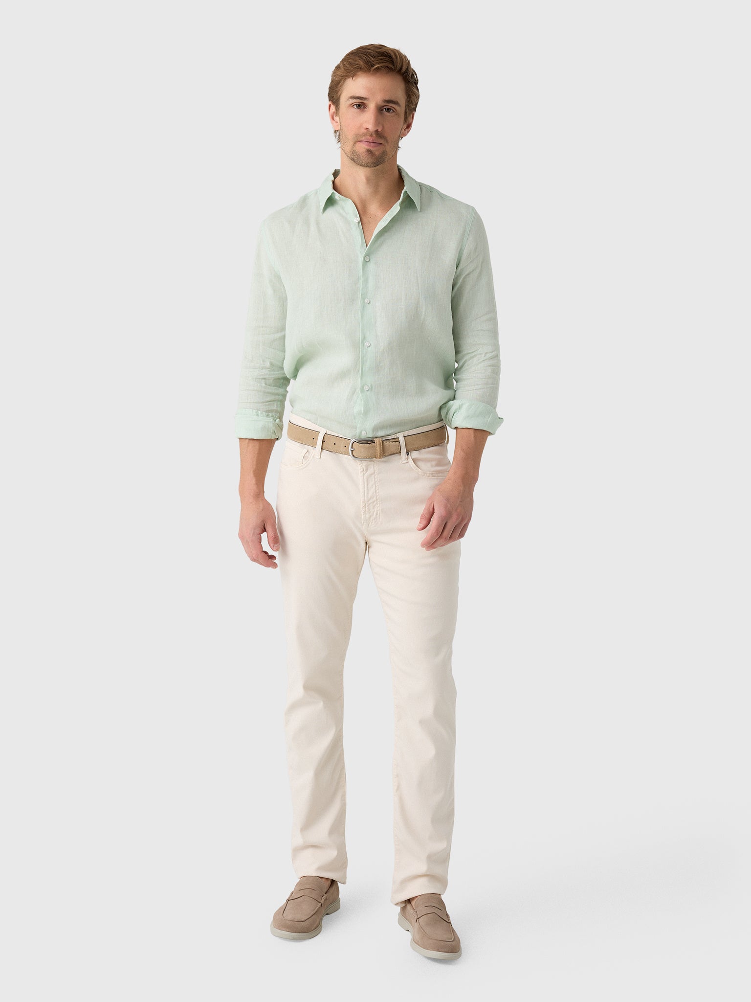 Rye51 Men's Antique Tencel 5-Pocket Pant - Saint Bernard