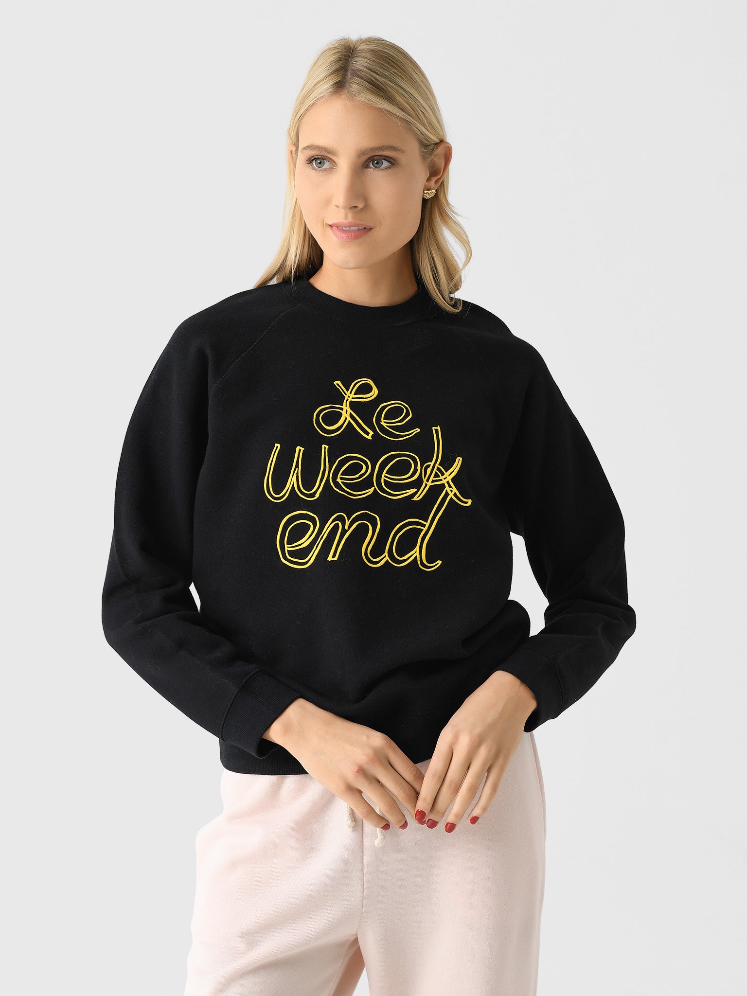 Clare V. Women's Sweatshirt - Saint Bernard