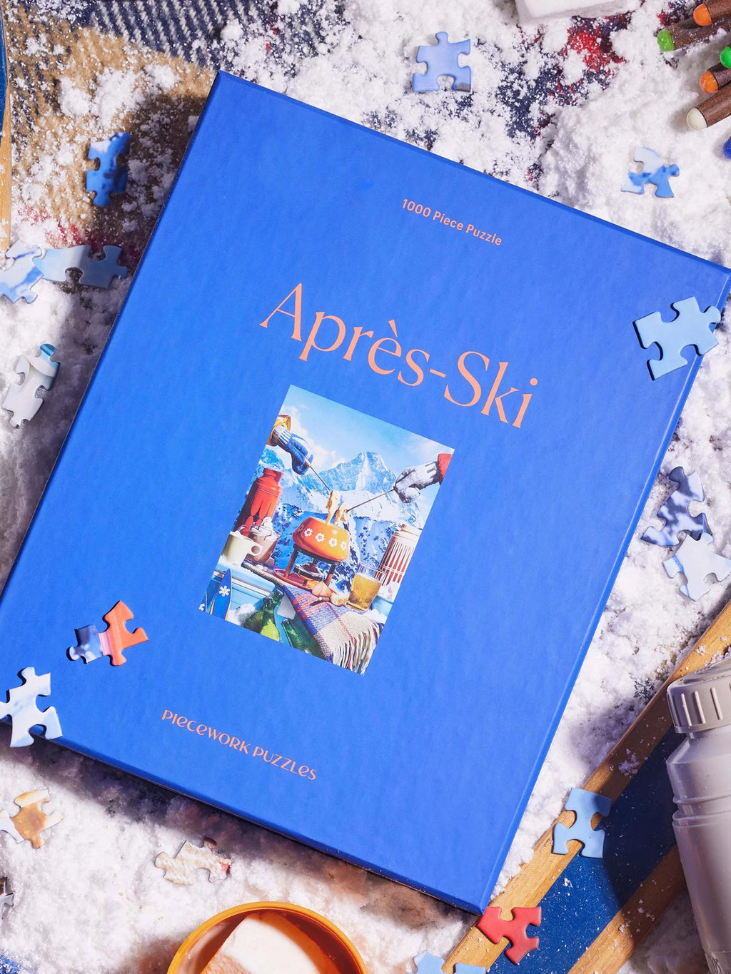 Piecework Puzzles Aprés Ski Puzzle - Saint Bernard