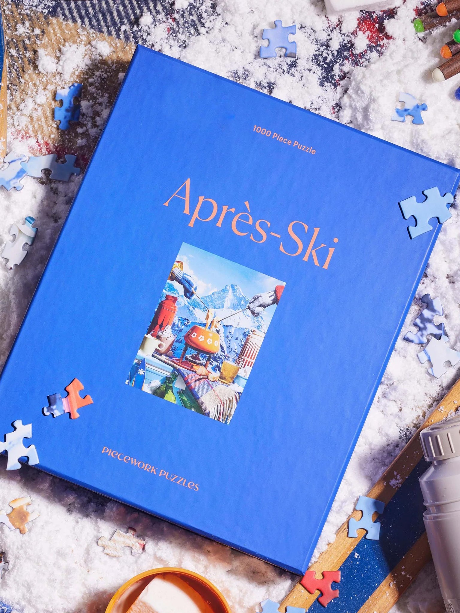 Piecework Puzzles Aprés Ski Puzzle - Saint Bernard