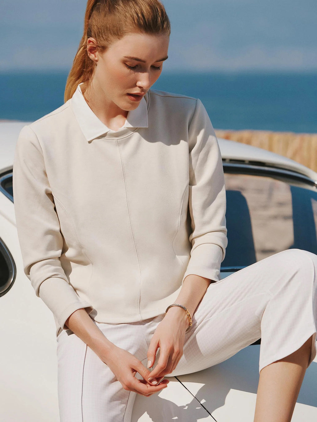 A.Putnam Women's Santosa Crew - Saint Bernard